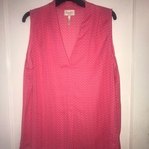 NWOT PLEATED BLOUSE